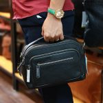 Túi đeo chéo nam có tay xách da bò cao cấp lano KT188