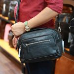 Túi đeo chéo nam có tay xách da bò cao cấp lano KT188