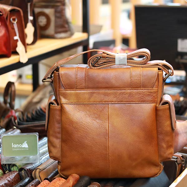 Túi đựng iPad air da bò cao cấp mẫu mới Lano KT192