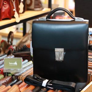 Túi xách nam công sở da bò nhập khẩu Lano KT190