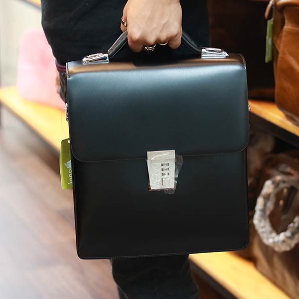 Túi xách nam công sở da bò nhập khẩu Lano KT190