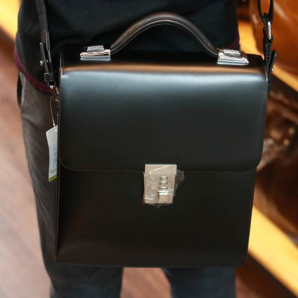 Túi xách nam công sở da bò nhập khẩu Lano KT190