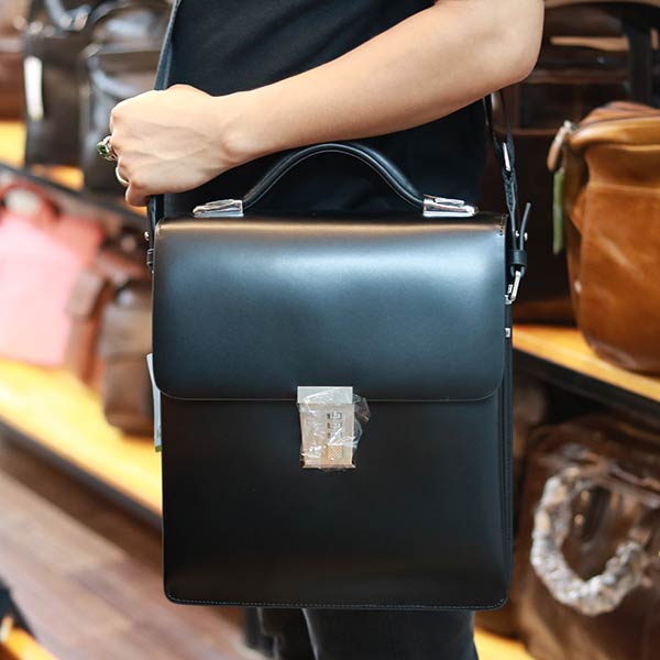 Túi xách nam công sở da bò nhập khẩu Lano KT190