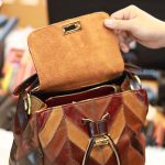 Balo nữ da thật gọn gàng tiện lợi Lano BLNU06