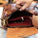 Balo nữ da thật gọn gàng tiện lợi Lano BLNU06