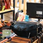 Túi da bao tử kết hợp đeo chéo thời trang nam tính Lano TDB024