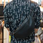 Túi da bao tử kết hợp đeo chéo thời trang nam tính Lano TDB024