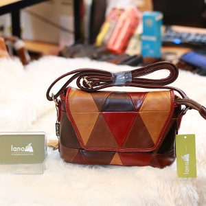 Túi đeo da thật gọn gàng nữ tính Lano TXN046