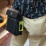 Túi đeo thắt lưng kết hợp đeo chéo da thật cao cấp Lano KT194