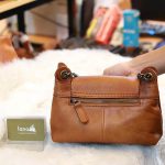 Túi nữ da thật cao cấp kiểu dáng mới Lano TXN050