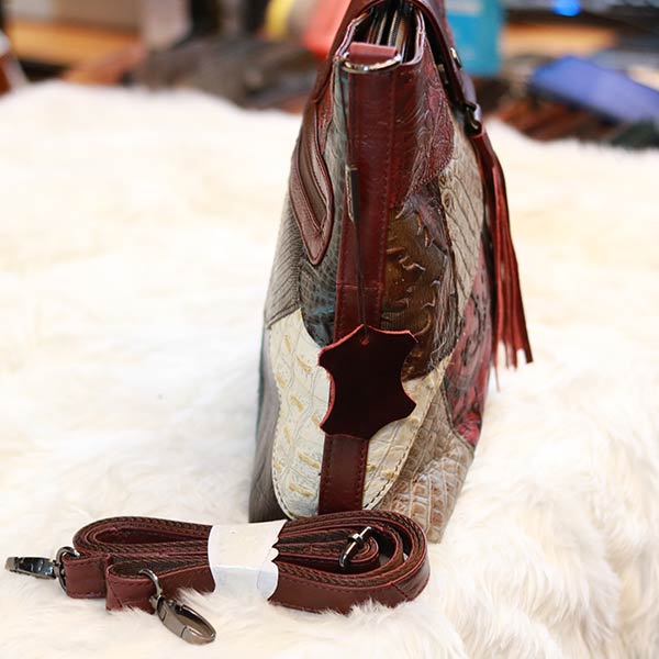 Túi nữ đeo chéo da thật cao cấp Lano TXN044