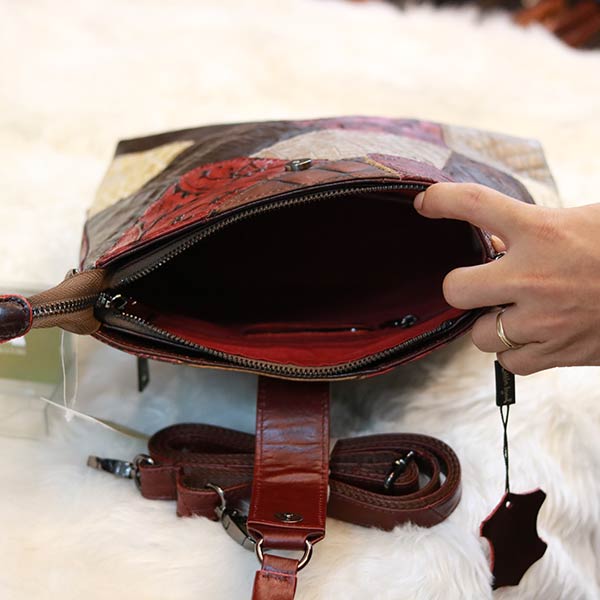 Túi nữ đeo chéo da thật cao cấp Lano TXN044