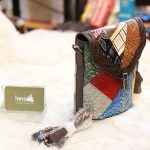 Túi nữ đeo chéo da thật thời trang mẫu mới 2020 Lano TXN045